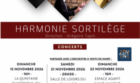 Concerts de l'Harmonie Sortilège - Automne 2026
