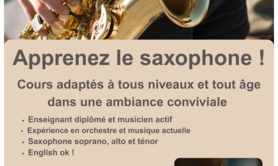 Ben Musique - Cours de saxophone