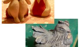 Stage de modelage de l'argile