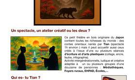 Le tigre de papier  - Théâtre de papier : kamishibaï 