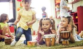 Stage éveil musical : découverte des percussions 3 à 5 ans