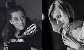 Natalia Korsak & Marine Moletto en concert (mandolines) !