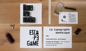 Escape game de la typographe amnésique