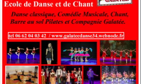 GALATÉE - ECOLE DE DANSE CLASSIQUE, COMEDIE MUSICALE, BARRE AU SOL PILATES ET CHANT