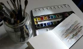 Atelier dessin, peinture pendant les vacances de printemps