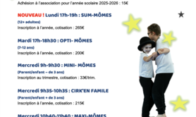 Hop Là! Circus - Ateliers de cirque