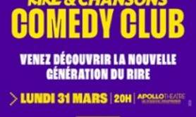 Rire et Chansons Comedy Club - Apollo Théâtre, Paris