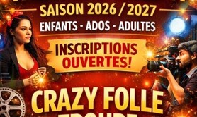 Crazy Folle Troupe - Ateliers Théâtre & Cinéma – et Cours professionnel