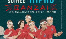 SOIRÉE BANZAI : Théâtre d'impro en mode 100 % Kamikaze !
