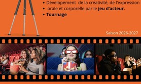 Stage formation cinéma vacances de la Toussaint.
