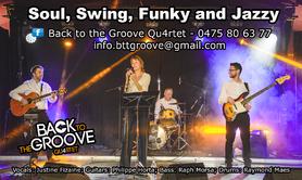 Back to the Groove Qu4rtet - Soul, Swing, Funk, Jazzy concert & diner concert
