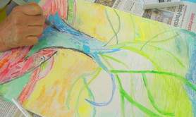 Ateliers Arts plastiques & Ecriture - Atelier l'Arbre bleu 