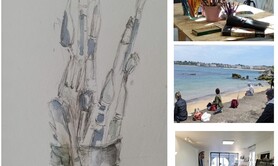 Croquis aquarellés