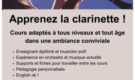 Ben Musique - Cours de clarinette