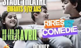 STAGE THÉÂTRE ENFANTS 9/12 ANS – VACANCES D’AVRIL