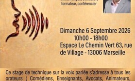 Stage sur la voix parlée