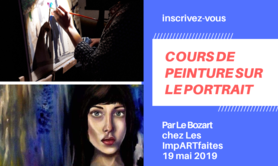 Le Bozart - cours de peinture:initiation au portrait