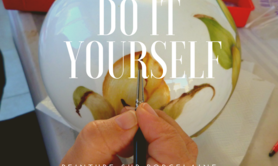 Corinne JEANJACQUES - stage de peinture sur porcelaine