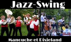 Swing & Jazz 45 - Plusieurs groupes: Swing Manouche, New Orleans, Jazz, Rock