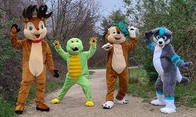 Cie Dreamlighters - Les mascottes qui font des câlins