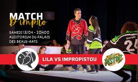 Match d'Impro : LILA vs LA IMPROPISTOU (Avignon)
