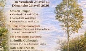 Printemps, stage de piano, 3 jours intensifs