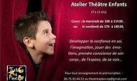 Théâtre à Plescop - Atelier théâtre pour enfants