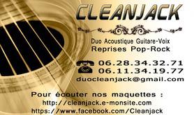 Duo Cleanjack - Reprises Pop Rock Electroacoustiques