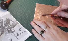 Formation Gravure au burin avec Catherine Gillet