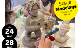 Stage Vacances d'Été 4 / Modelage Céramique 