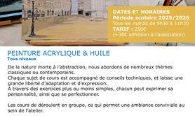 Florianne Vuillamy - Cours de Peinture Adultes