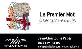 Le premier mot - Ateliers d'écriture