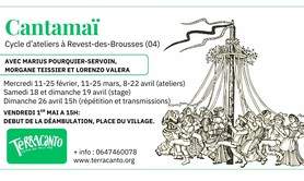 Cantamaï – chants du mois de mai entre Italie et Provence