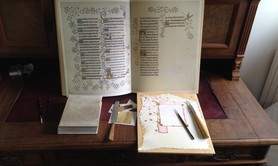 Atelier les 3 chouettes - Cours de Calligraphie occidentale et d'ornementation