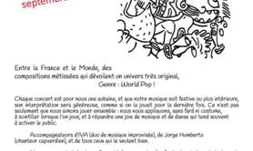 Laurent Jarrige - Groupe de World pop