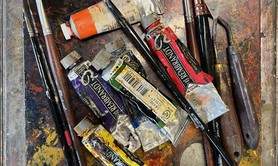 L'Archipel - peinture à l'huile