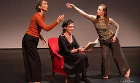 Le grand atelier - cie Gisèle Gréau - Lecture dansée