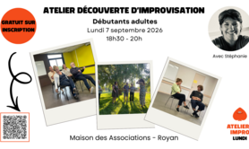 Atelier découverte impro débutants 