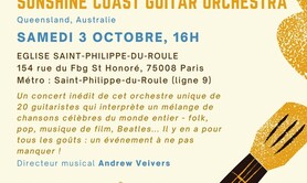 Sunshine Coast Guitar Orchestra   20 Guitaristes Australie