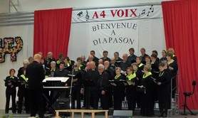 concert donné par la chorale diapason