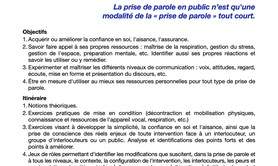 Alexandre Metratone - Prise de parole en public