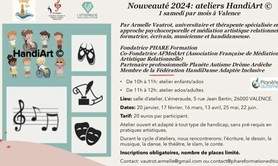 Ateliers mensuels HandiArt