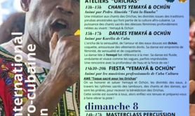 Colloque international de culture afro cubaine