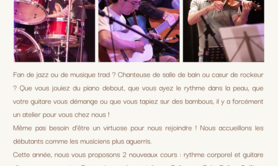 Eveil à la Musique au Pays - Les ateliers reprennent chez Eveil à la Musique !