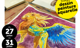 Stage Vacances Eté 2 / Dessin Peinture