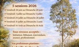 Ete, stage de piano, 3 jours intensifs 