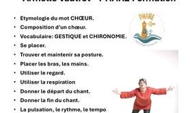 Armelle Vautrot - PHARE Formation - Formation Chef.fe de choeur adaptée aux enfants et aux ados