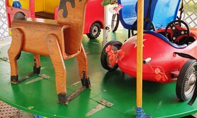 Manège écologique au festival des Montagn'Arts