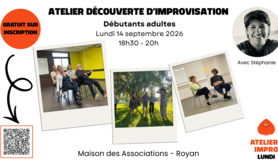 Atelier découverte impro débutants 
