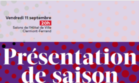 Choeur Régional d'Auvergne: Présentation de Saison